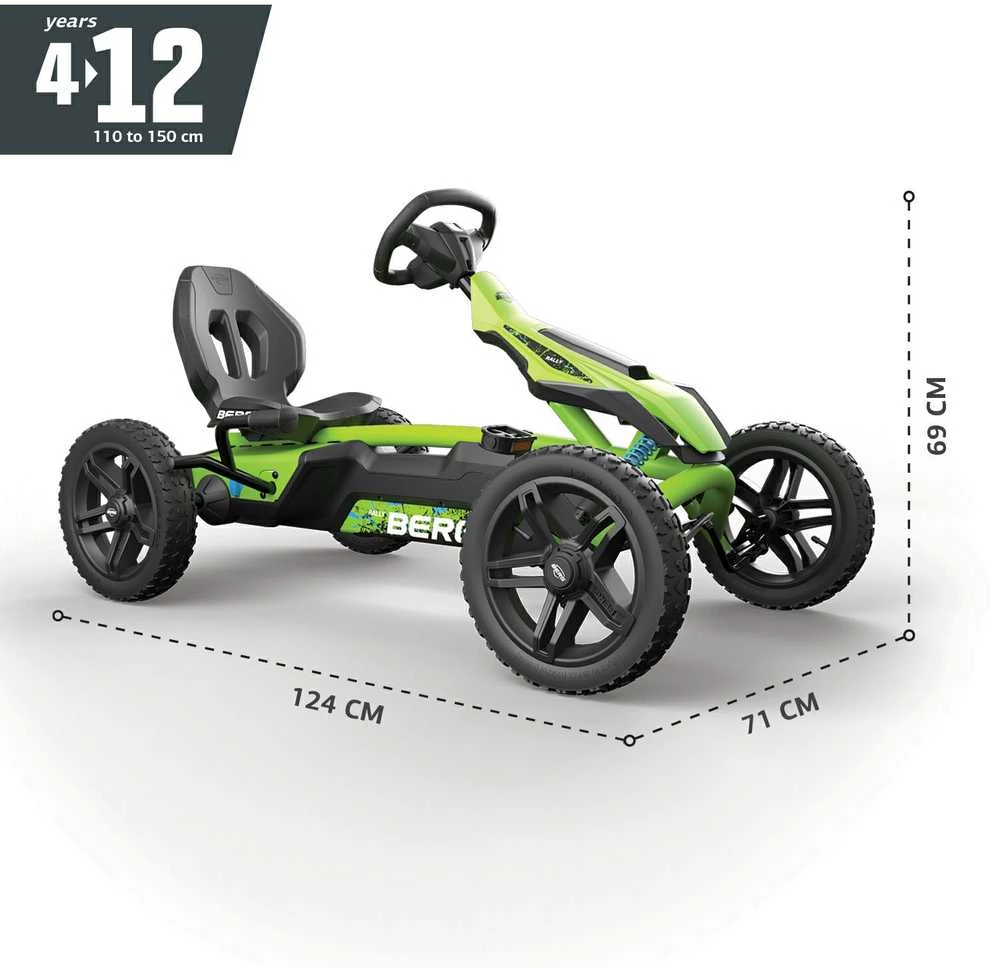Kartingas BERG Rally DRT Žalias