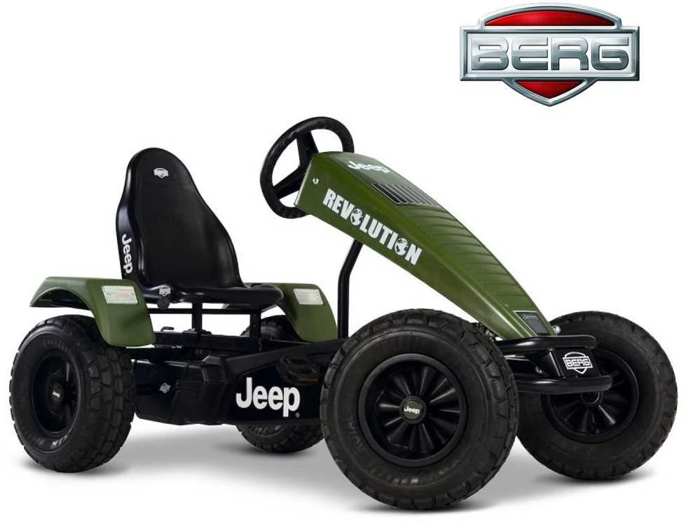 Mašinėlė GO-kartas Berg Jeep® Revolution BFR (iki 100kg)