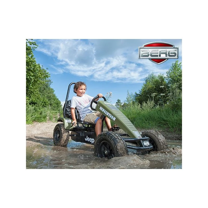 Mašinėlė GO-kartas Berg Jeep® Revolution BFR (iki 100kg)