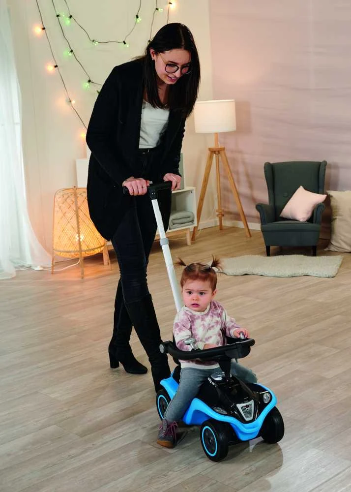 Smoby BIG Vaikiškų mašinėlių priedas su atlošu ir saugumo sistema