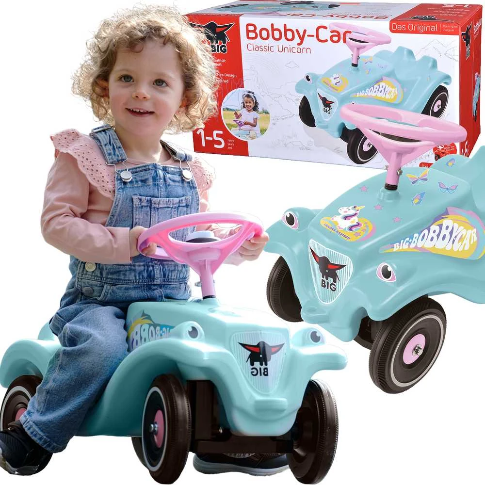 BIG Ride-On Bobby Car Classic su Garsiniu Klaksonu Vienaragiu