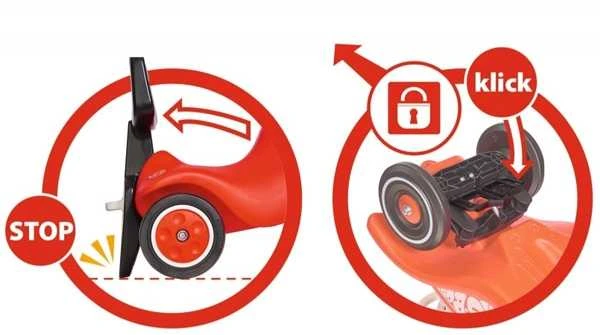 Smoby BIG Oparčių Rankena Bobby Car