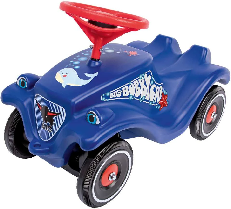 Smoby BIG Vaikiškas Automobilis Bobby Car Su Delfino Piešiniu