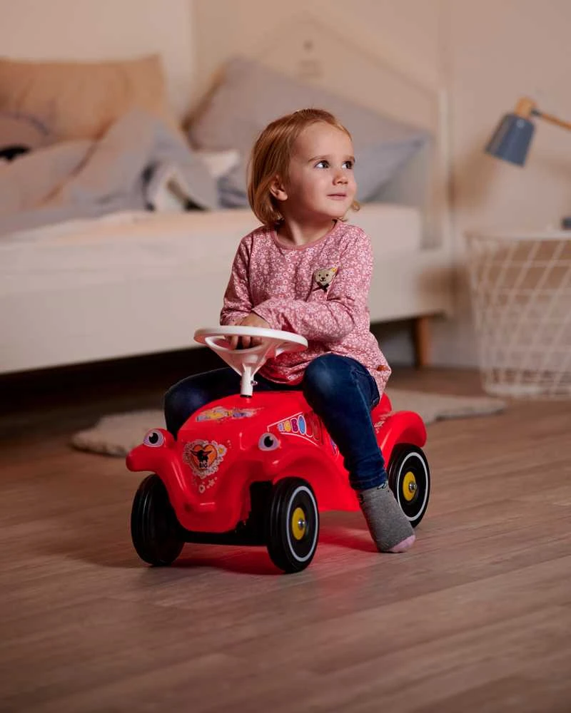 BIG Bobby Car Classic važiuoklis su garsiniu signalizatoriumi ir švytėjimu