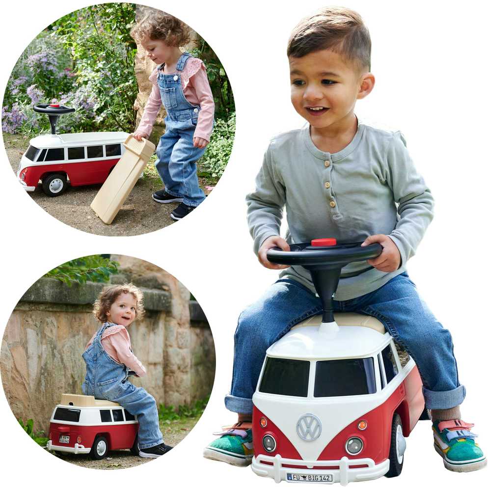 Smoby „Big Volkswagen Van Car Car“ vaikams + garsas