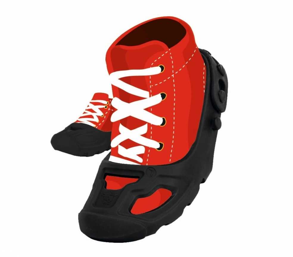 BIG Shoe Covers Juodas
