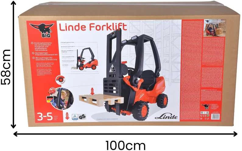 BIG Linde krautuvas minamas pedalais