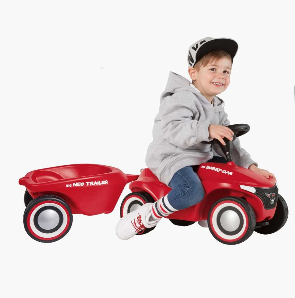 Smoby BIG Prikabinė žaidimui Bobby Car Neo Raudona
