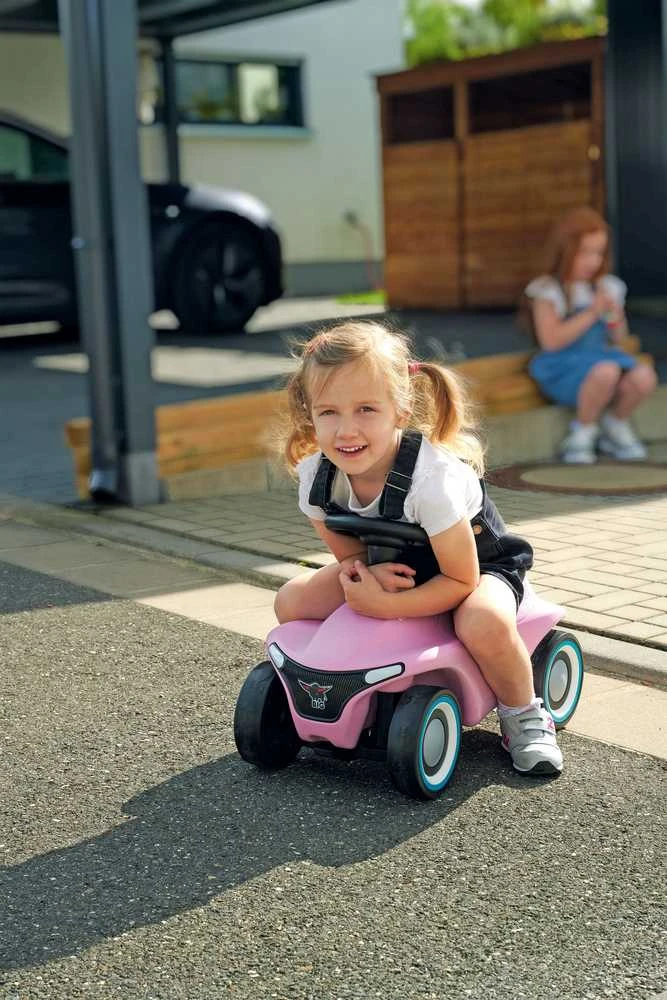 Smoby BIG Vaikiškas Pchacz Big Bobby Car Neo Rožinė