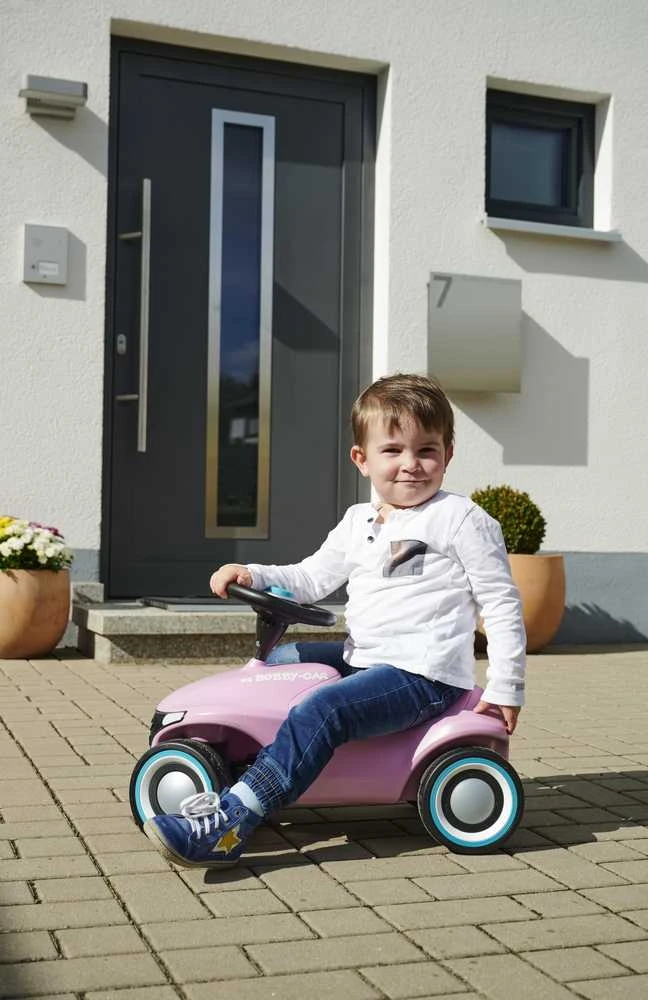Smoby BIG Vaikiškas Pchacz Big Bobby Car Neo Rožinė