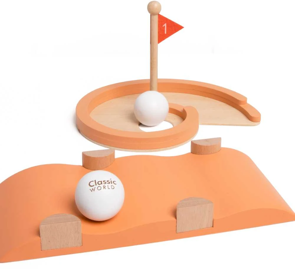 CLASSIC WORLD medinis golfo rinkinys su kliūtimis