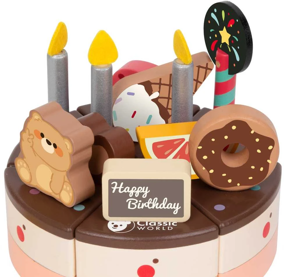 ClassicWorld Medinis gimtadienio tortas vaikams CLASSIC WORLD