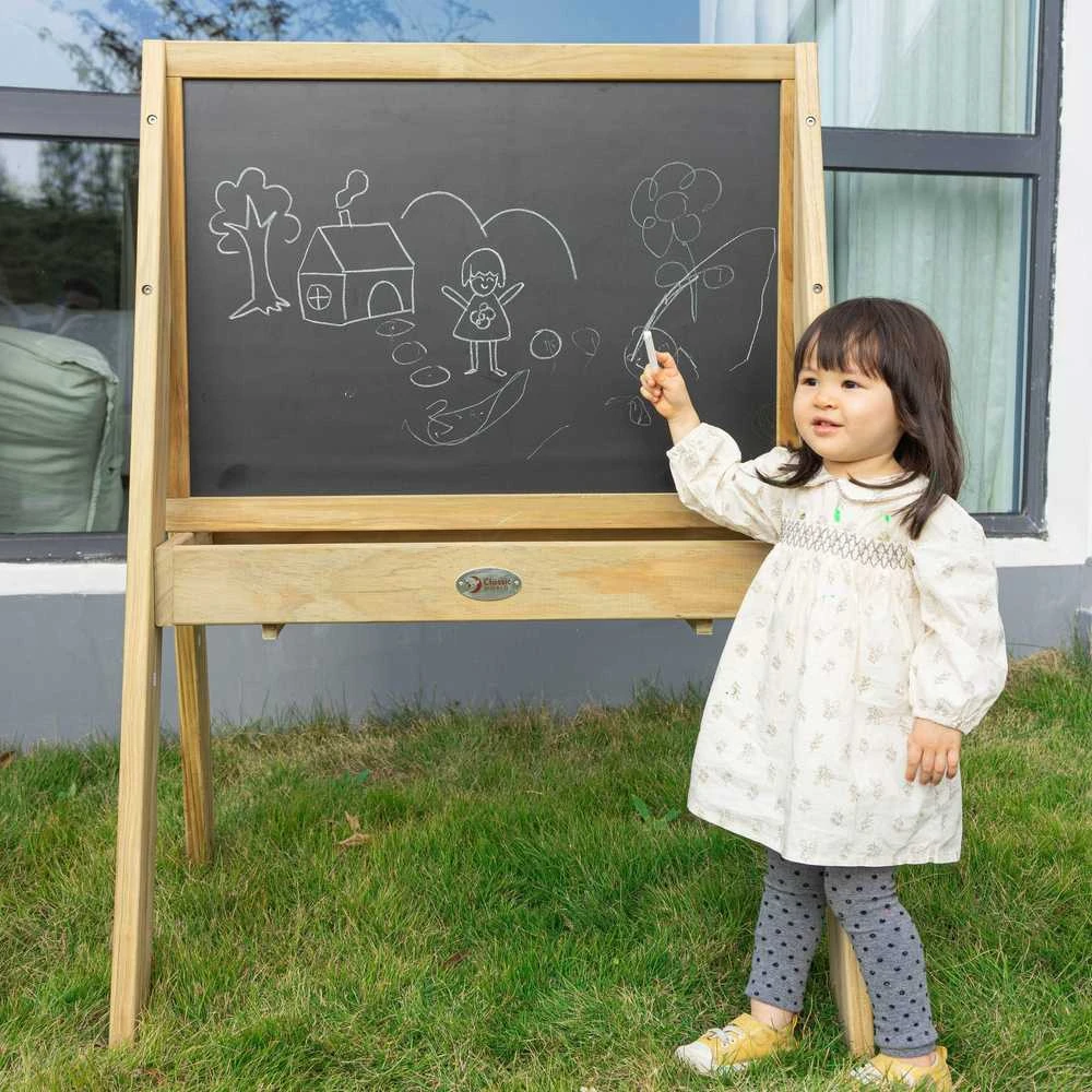 CLASSIC WORLD EDU medinė edukacinė kreidinė lenta