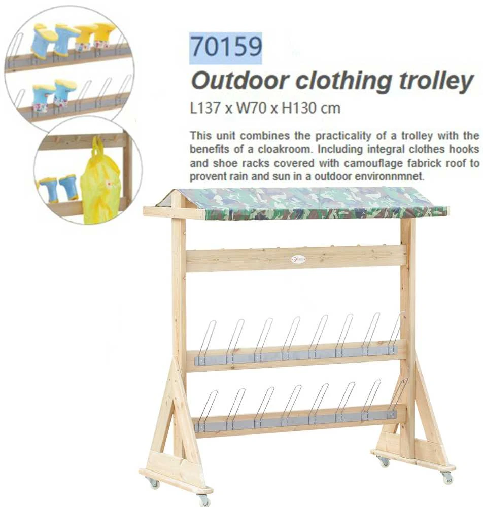 CLASSIC WORLD EDU Wooden Garden Hanger XXL