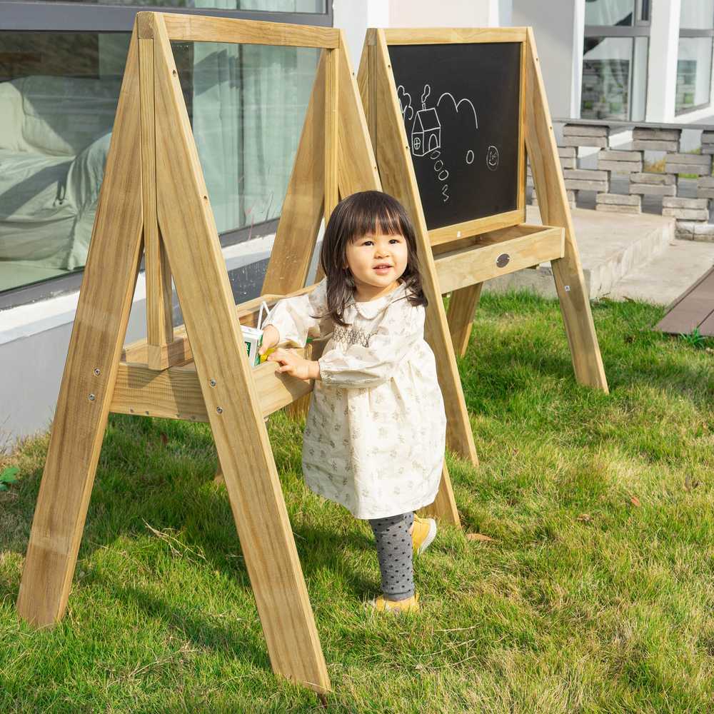 Medinis edukacinis molbertas „CLASSIC WORLD EDU“