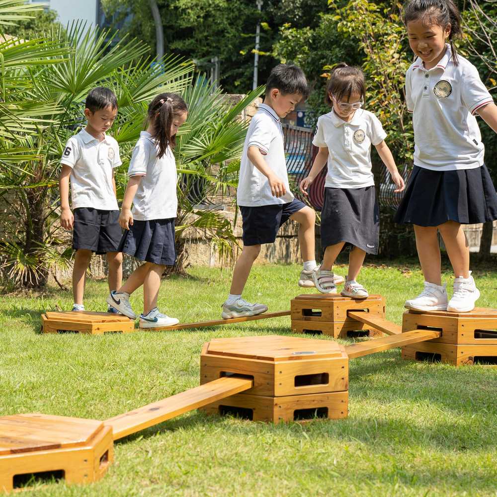 CLASSIC WORLD EDU medinis takelis su pusiausvyros sija XXL motorinio aktyvumo takeliu