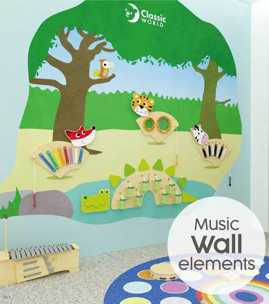Classic World Edu CLASSIC WORLD Muzikinė Lentelė ZEBRA
