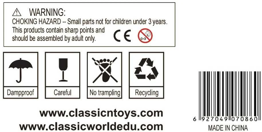 Classic World Edu Classic World Medinis Vandens Žaislas - Mini Kaskados