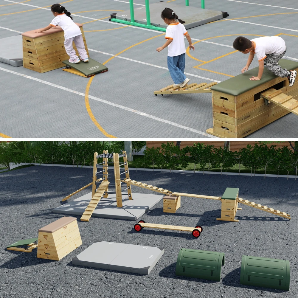 CLASSIC WORLD EDU medinių tramplinų gimnastikos lentų sertifikatai