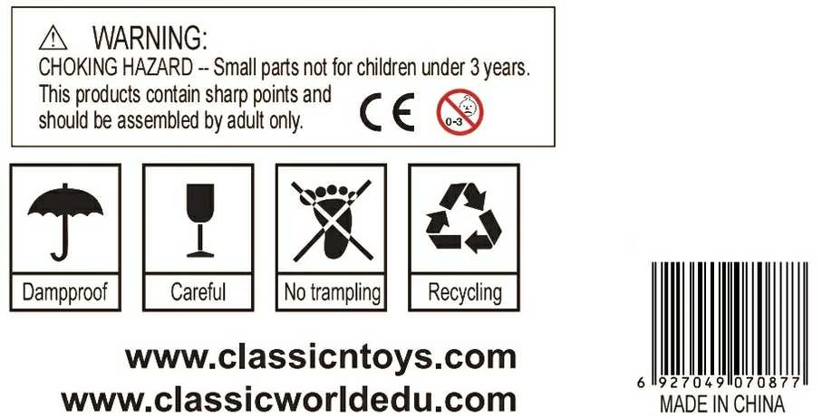 Classic World Edu Classic World Medinė Žaislinė Žaidimų Kovinė Malūnas