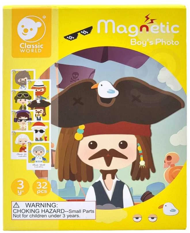 Magnetinė CLASSIC WORLD mada berniukams