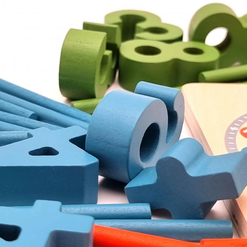 ClassicWorld Klasikinio pasaulio matematinių žaidimų numeriai Montessori 67 EL.