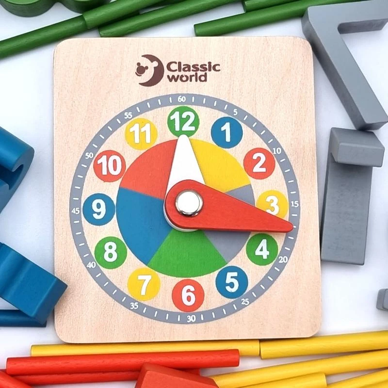 ClassicWorld Klasikinio pasaulio matematinių žaidimų numeriai Montessori 67 EL.