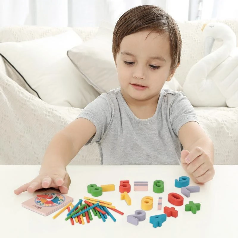 ClassicWorld Klasikinio pasaulio matematinių žaidimų numeriai Montessori 67 EL.