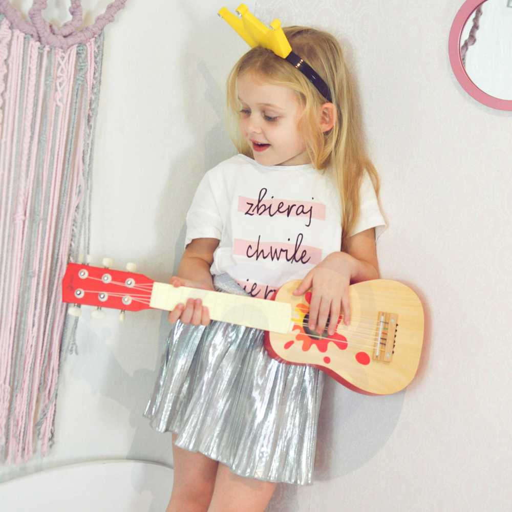 Classic World Klasikinė pasaulio medinė gitara vaikams akustinė