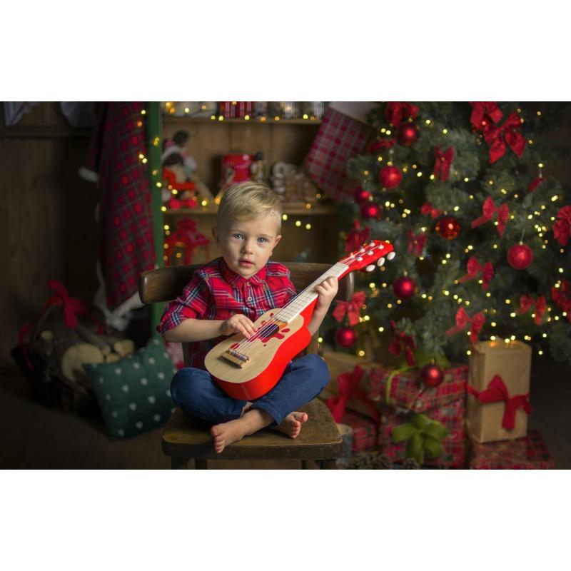 Classic World Klasikinė pasaulio medinė gitara vaikams akustinė