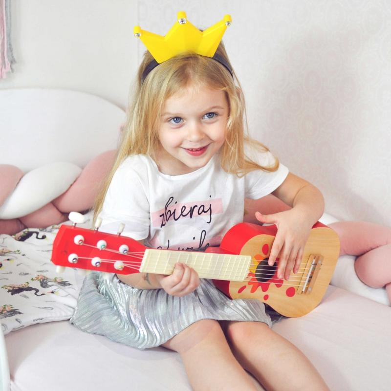 Classic World Klasikinė pasaulio medinė gitara vaikams akustinė