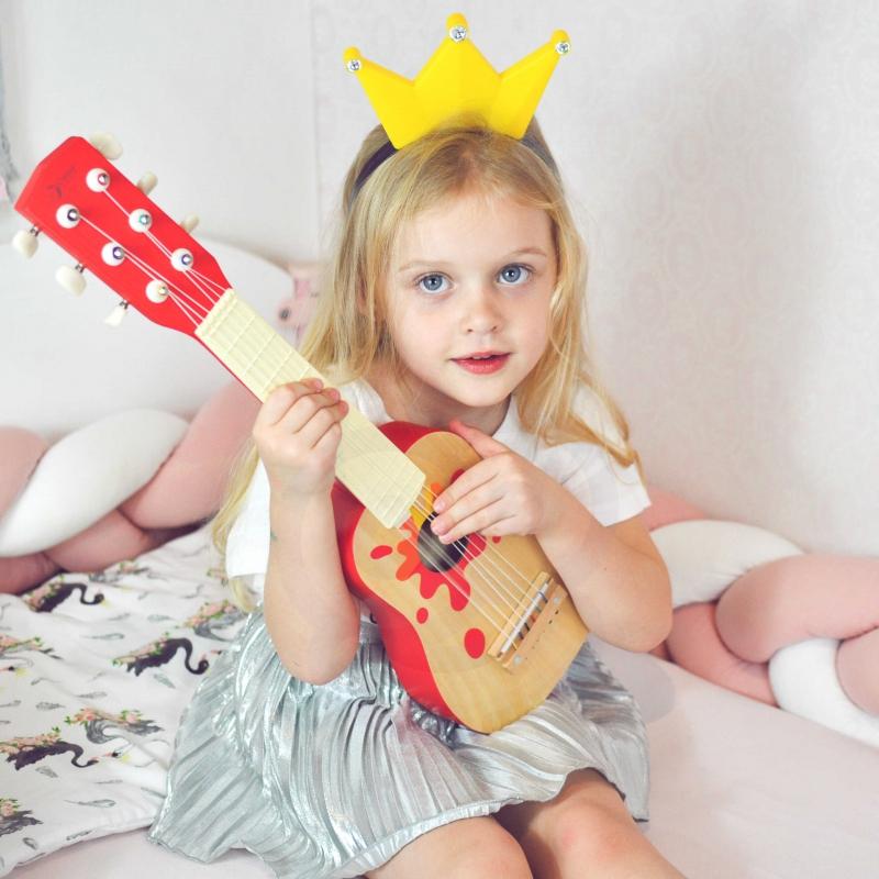 Classic World Klasikinė pasaulio medinė gitara vaikams akustinė