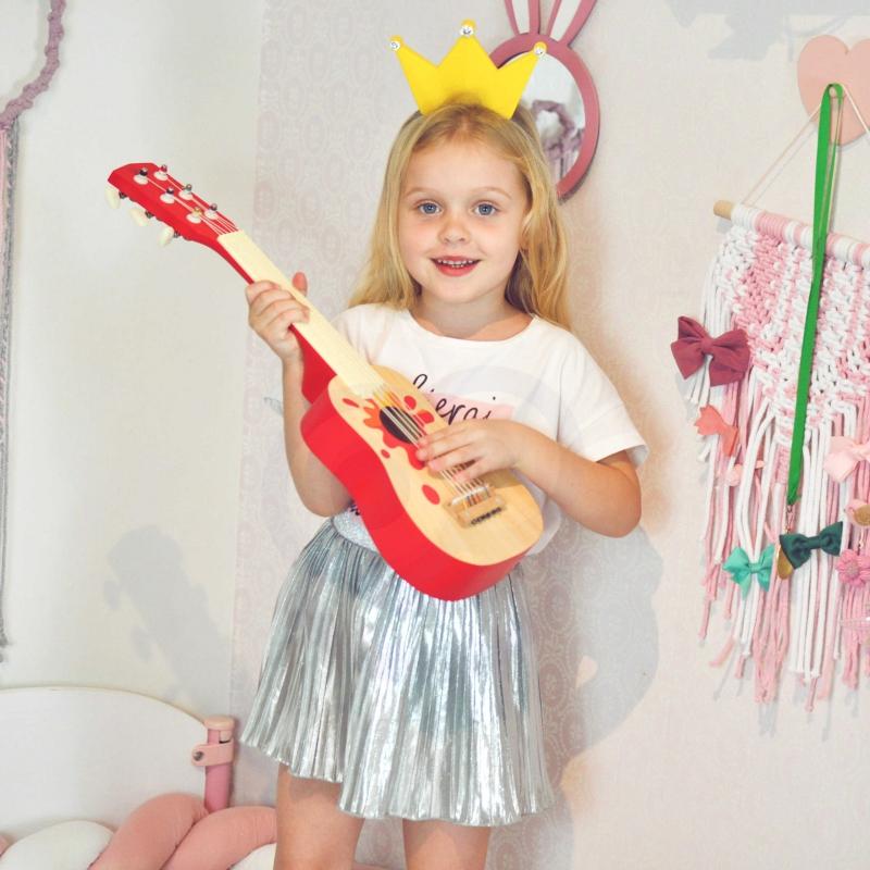 Classic World Klasikinė pasaulio medinė gitara vaikams akustinė