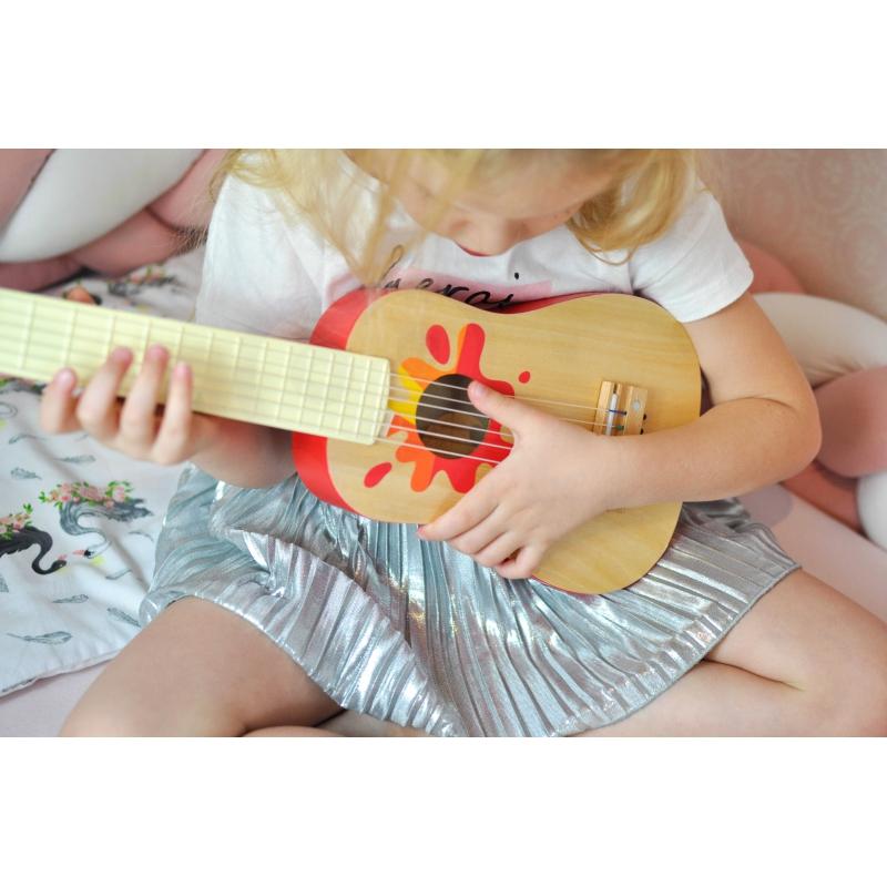 Classic World Klasikinė pasaulio medinė gitara vaikams akustinė