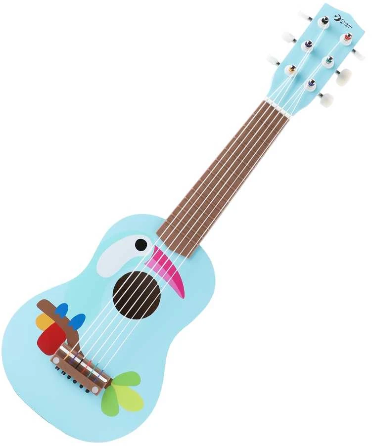 Classic World Žaislinė medinė akustinė gitara