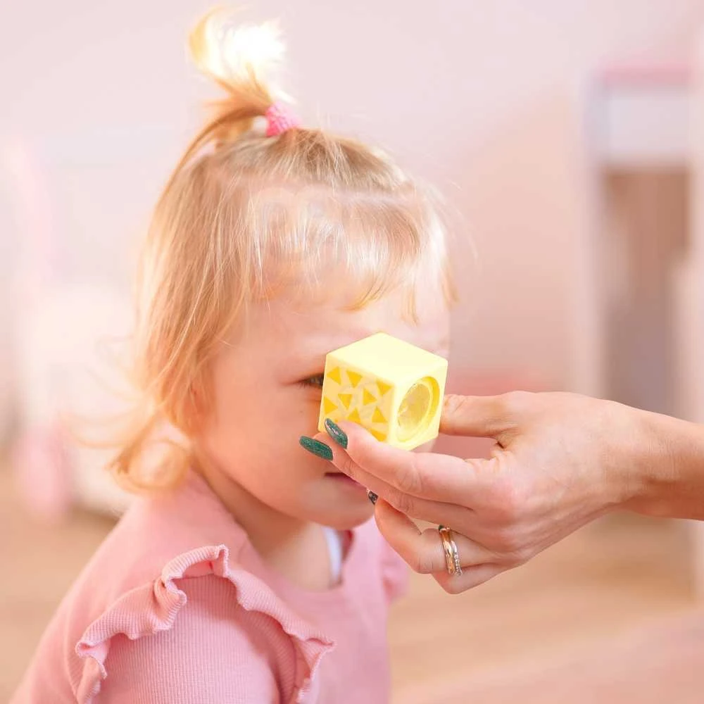 Medinės sensorinės kaladėlės su 7 funkcijomis CLASSIC WORLD Montessori