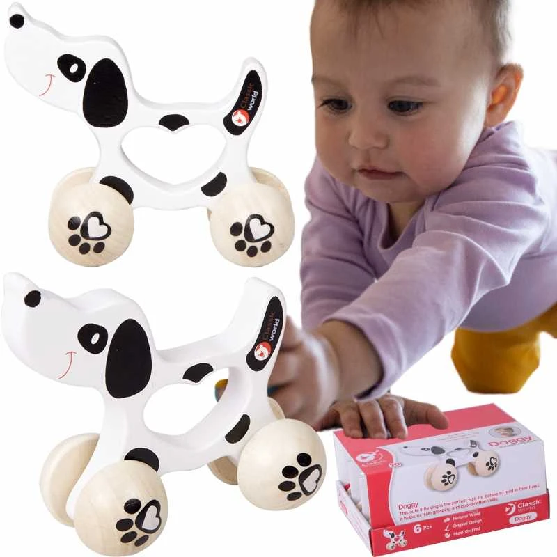 ClassicWorld Medinis rožinis dalmatijos šunų klasikinis pasaulis