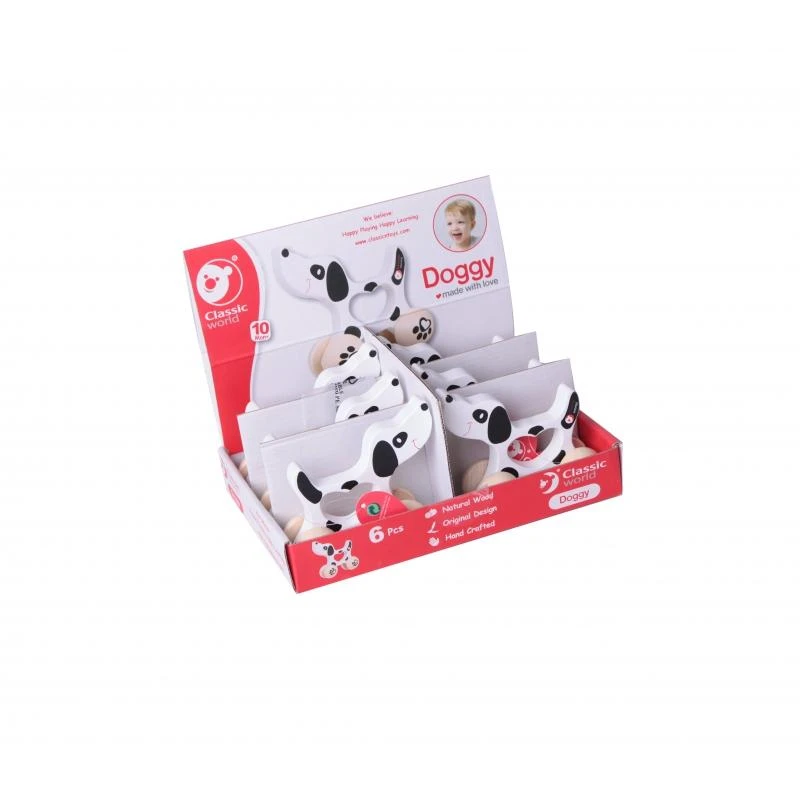 ClassicWorld Medinis rožinis dalmatijos šunų klasikinis pasaulis
