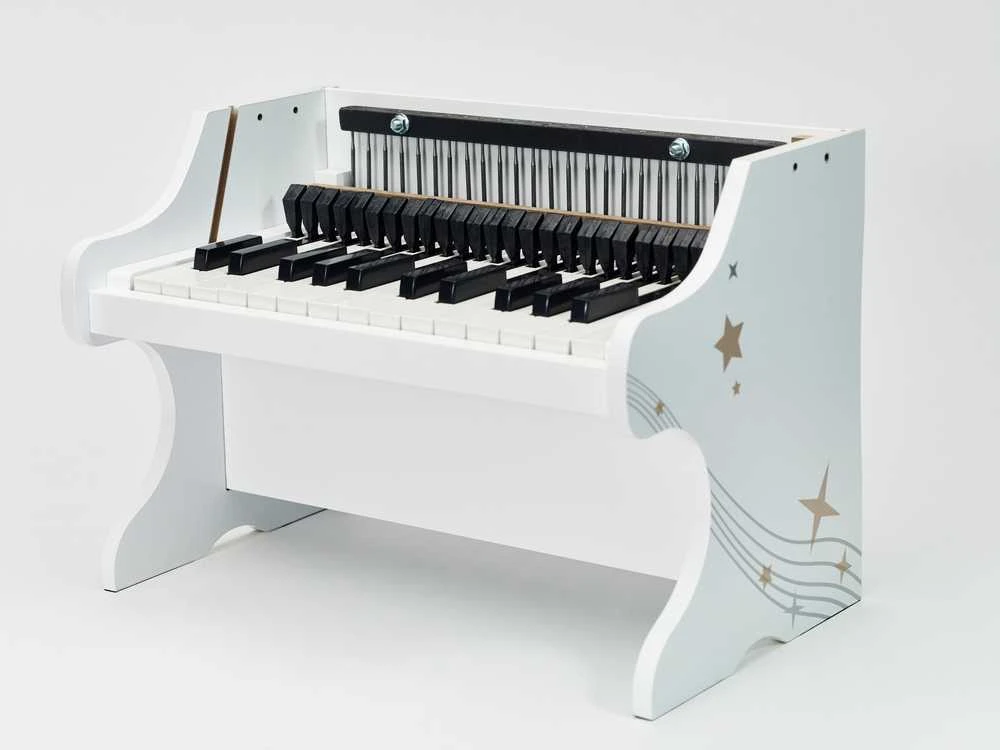 Classic World Medinis Pianinas Vaikams su Mokymosi Knyga