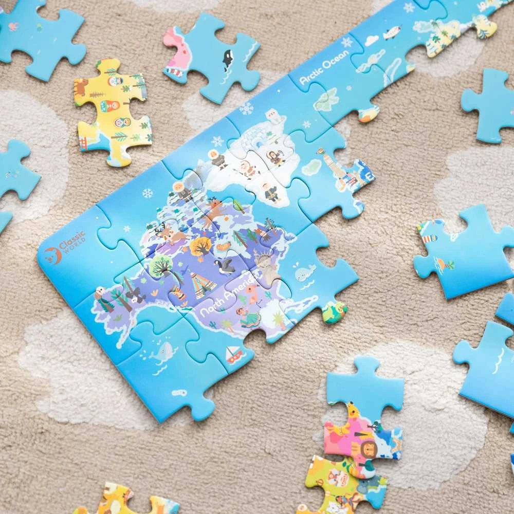 Dėlionė Classic World Puzzles Žemėlapis