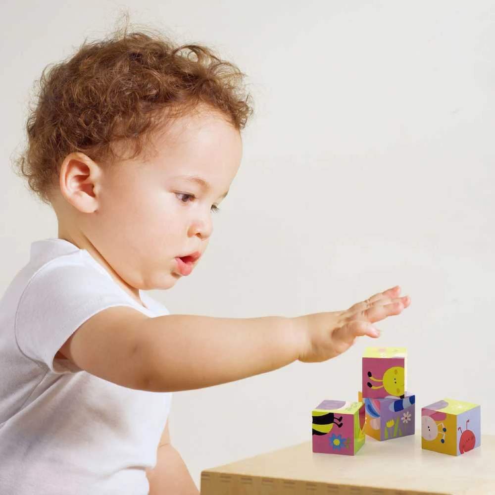 Viga Toys VIGA Medinė dėlionė Ūkis 4 kaladėlės