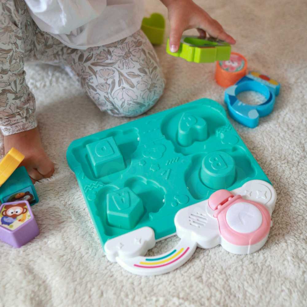 Woopie Baby WOOPIE Interaktyvi Dėlionė Transporto priemonės ir Gyvūnai Mėlyna