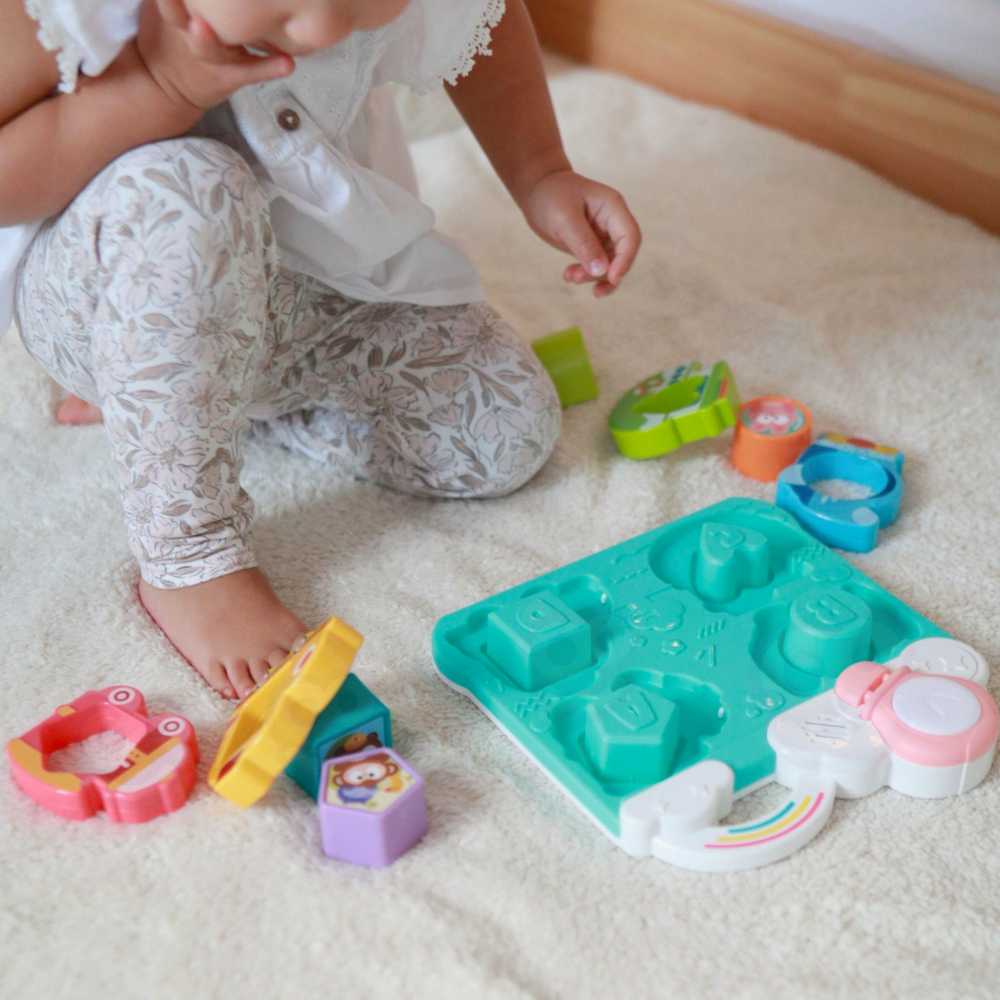 Woopie Baby WOOPIE Interaktyvi Dėlionė Transporto priemonės ir Gyvūnai Mėlyna