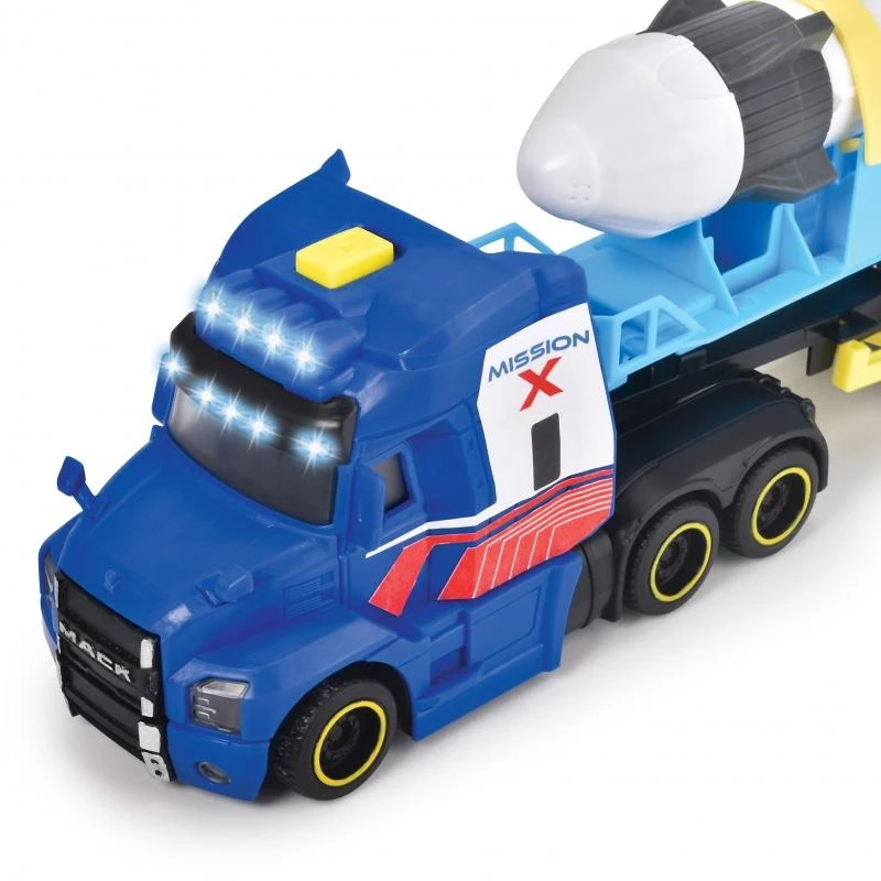 „Dickie City“ sunkvežimis su „Space Mission“ sunkvežimiu 41 cm raketa