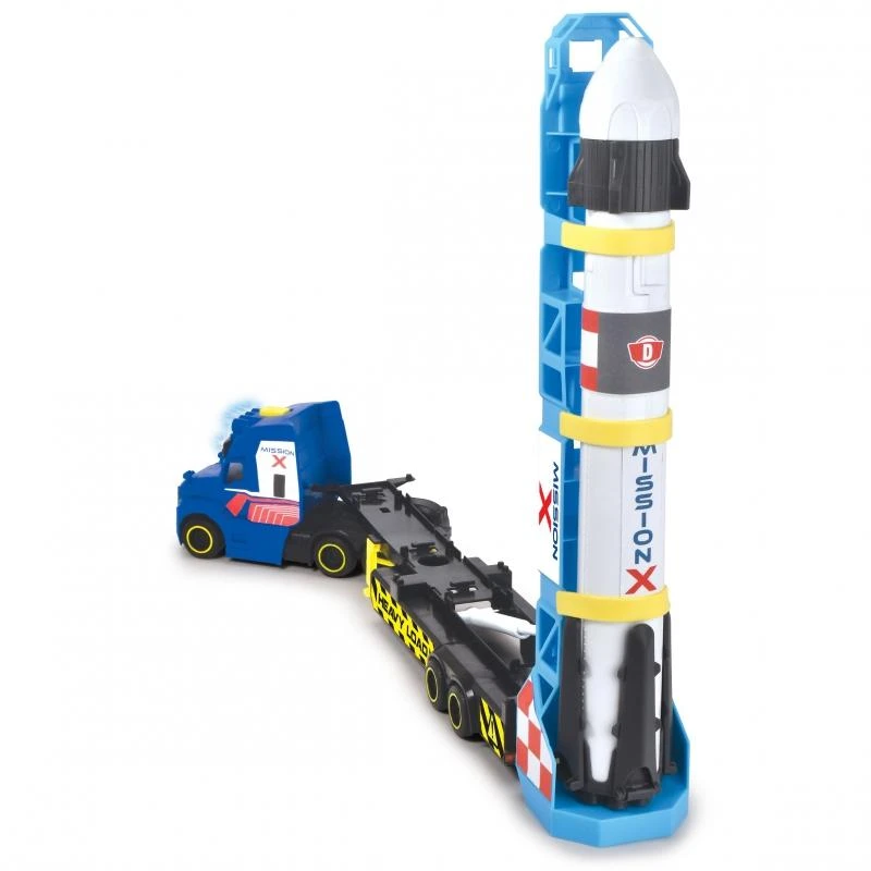 „Dickie City“ sunkvežimis su „Space Mission“ sunkvežimiu 41 cm raketa