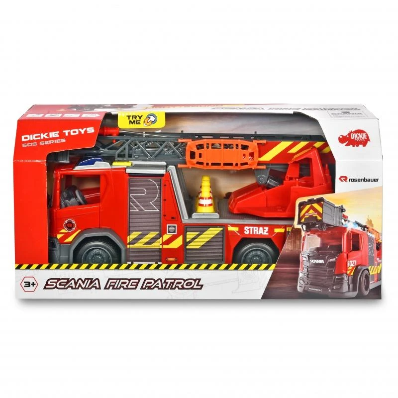 Dickie Sos - ugniagesių brigada su „Scania Ladder Light Sound“