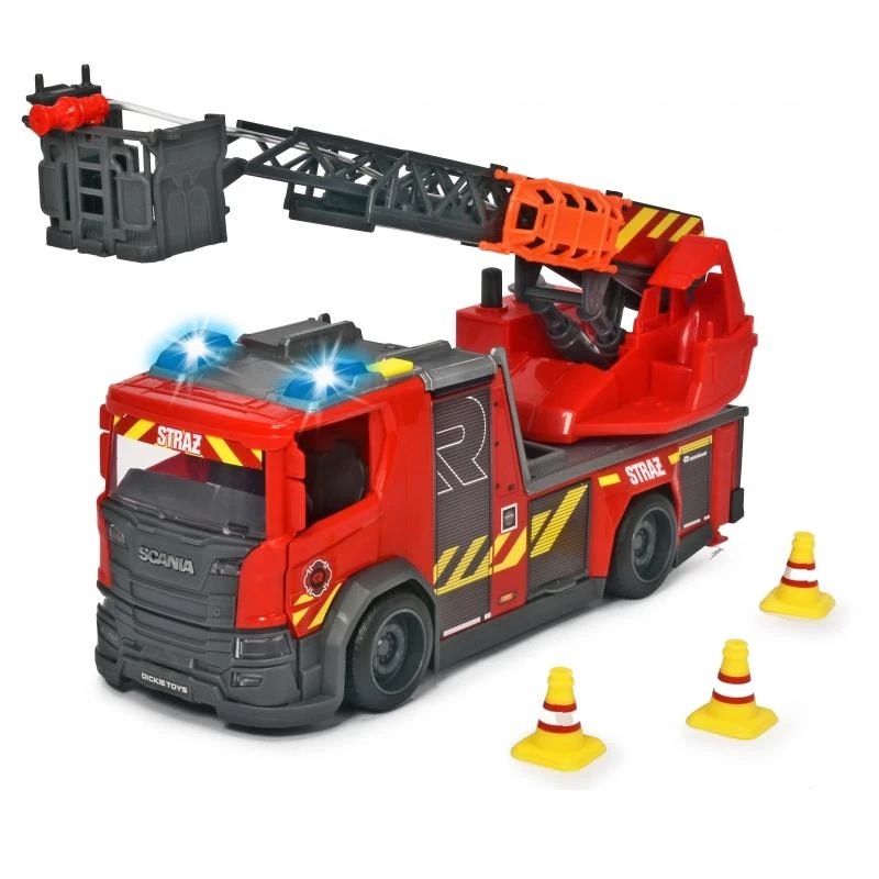 Dickie Sos - ugniagesių brigada su „Scania Ladder Light Sound“