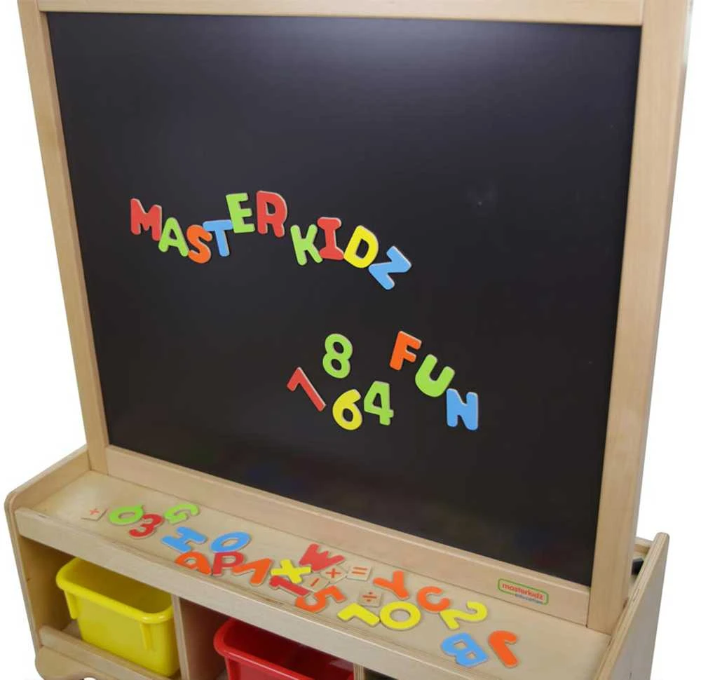Masterkidz Dvipusė kreida ir magnetinė lenta rašymui