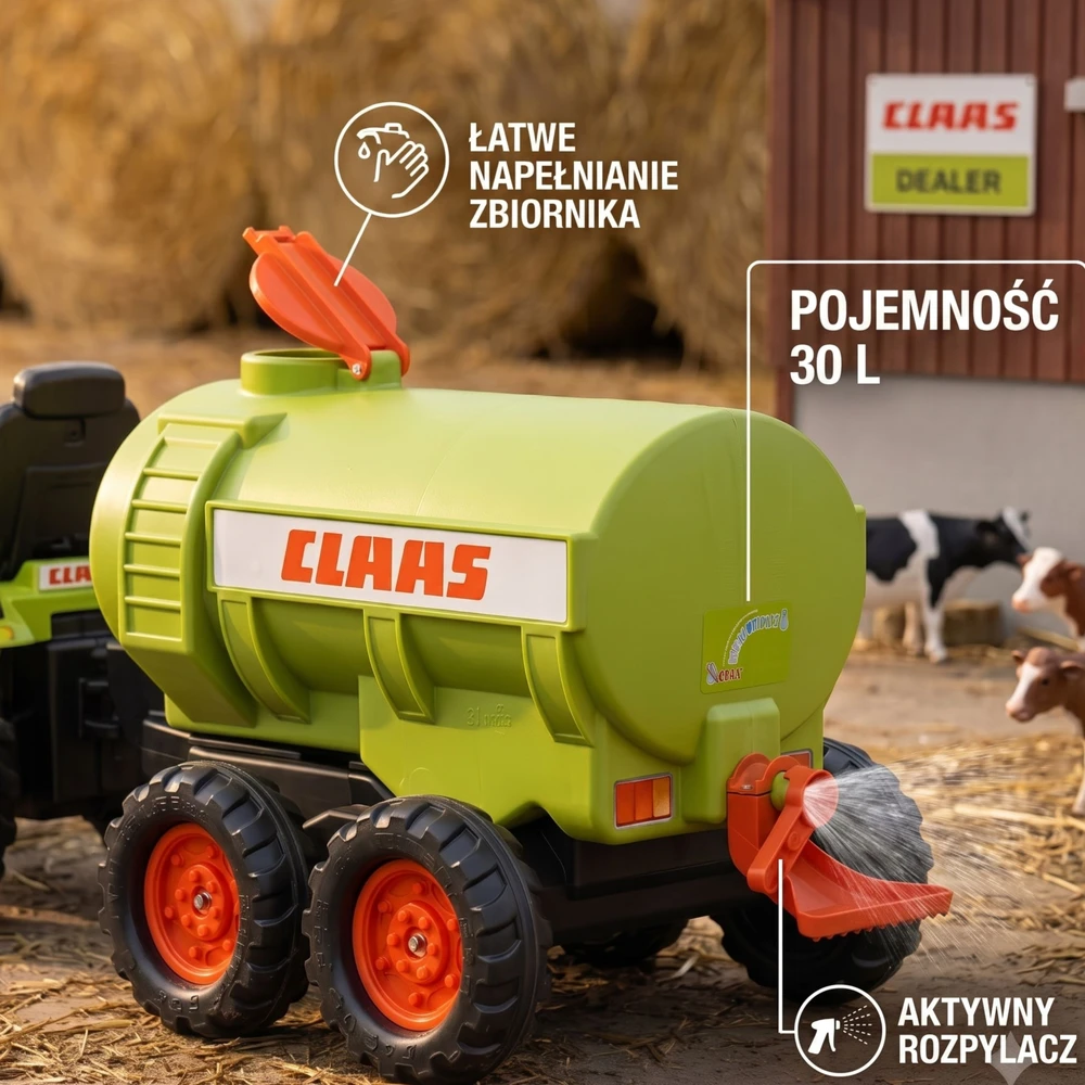 FALK vandens cisterna CLAAS vaikams