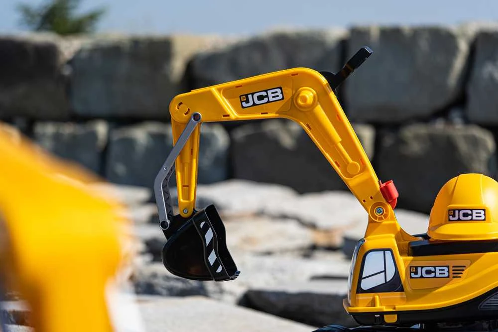 FALK Koparka JCB Modelis Su Rotuojančia Žarna Geltona